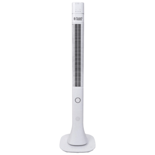 Russell Hobbs RTF-4800 Bladeless 13800 m3/hr Air Delivery Tower Fan with Remote Superior Quality White (Tower Fan)