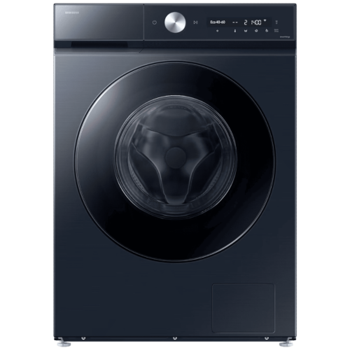 SAMSUNG 12 kg 5 Star Wi-Fi Inverter Fully Automatic Front Load Washing Machine WW12DB8B54GSTL AI Control Navy (Washing Machine)