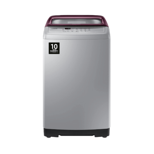 SAMSUNG 7.5 kg Inverter Fully Automatic Top Load Washing Machine WA75A4022FS/TL Diamond Drum Imperial Silver (Washing Machine)