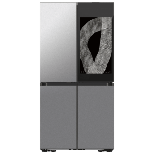 SAMSUNG 809 Litres Frost Free French Door Convertible Refrigerator with Water Dispenser RF71DB9950QDTL Clean Charcoal with Stainless Steel (Refrigerator)