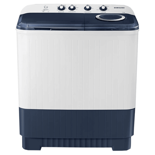 SAMSUNG 9.5 kg 5 Star Semi Automatic Washing Machine with Magic Filter WT95A4200LL/TL Light Grey/Royal Blue (Washing Machine)