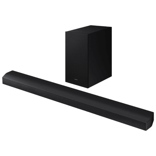 SAMSUNG B series 400W Bluetooth Soundbar with Remote Dolby Digital 5.1 Channel Black (Home Theater)