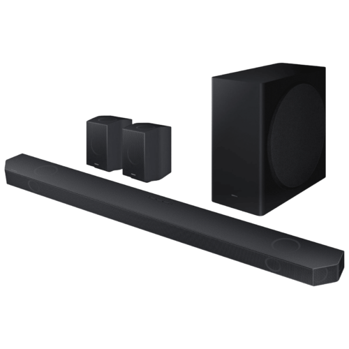 SAMSUNG B series 540W Bluetooth Soundbar with Remote Dolby Atmos 9.1.4 Channel Black (Home Theater)