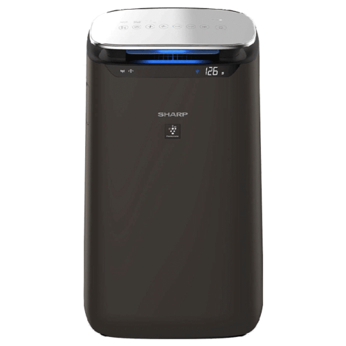 SHARP Plasma Cluster Technology Air Purifier Dust and Odor Sensor FP-J80M-H Black (Air Purifier)