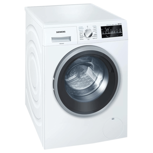 SIEMENS 8.5 kg Fully Automatic Front Load Washer Dryer WD15G460IN In-built Heater White (Washing Machine)