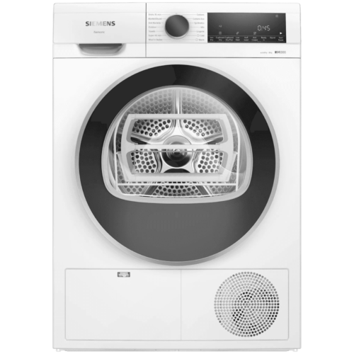 SIEMENS iQ300 8 kg Fully Automatic Front Load Dryer AutoDry Technology WP31G200IN White (Clothes Dryer)