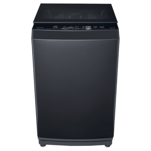 TOSHIBA 8 kg 5 Star Inverter Fully Automatic Top Load Washing Machine AW-DJ900D-IND i-Clean Function Dark Silver (Washing Machine)