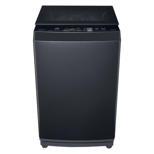 TOSHIBA 9 kg 5 Star Inverter Fully Automatic Top Load Washing Machine AW-DJ1000F-IND i-Clean Function Silver (Washing Machine)