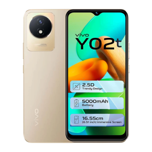 vivo Y02T 4GB 64GB Sunset Gold (Smartphone)