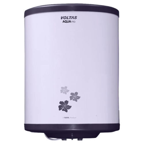 VOLTAS Aqua Pro 10 Litre 5 Star Vertical Storage Geyser with Intelligent Design Grey (Geyser)