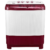 VOLTAS beko 7.5 kg 5 Star Semi Automatic Washing Machine with IPX4 Control Panel WTT75DBRT Burgundy (Washing Machine)