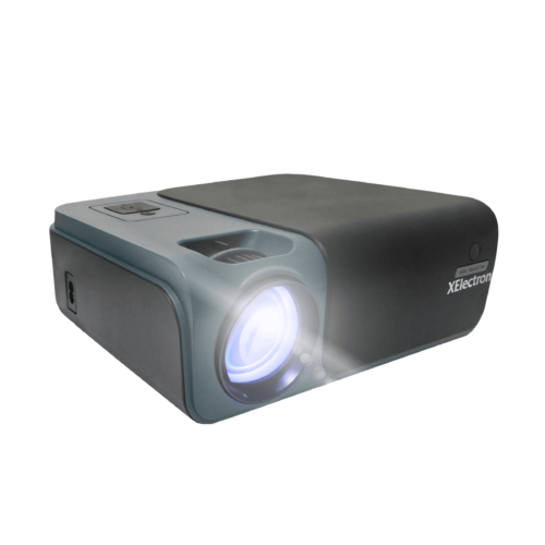 XElectron C50W Full HD LED Projector 7500 Lumens USB + HDMI + AV Ports Bluetooth 5.0 Black (Projector)