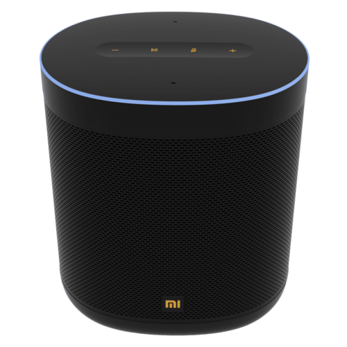 Xiaomi QBH4202IN with Google Assistant Compatible Smart Wi-Fi Speaker Buttons Control Black (Smart Speaker)