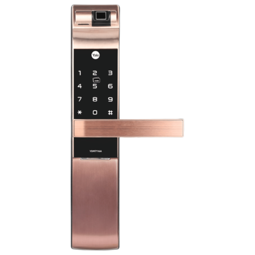 Yale RB Smart Lock For Private Space Fingerprint Scanner YDM 7116A Red Bronze (Smart Lock)