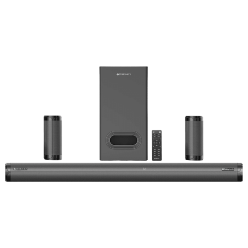 ZEBRONICS Zeb-Juke Bar 9450 Pro 525W Bluetooth Soundbar with Remote Dolby Audio 5.1 Channel Black (Home Theater)