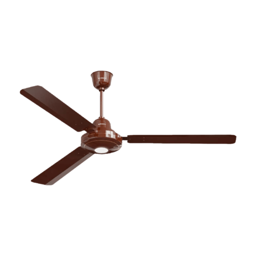 zunpulse Falco 5 Star 1200mm 3 Blade BLDC Motor Ceiling Fan with Remote Inverter Technology Brown (Ceiling Fan)