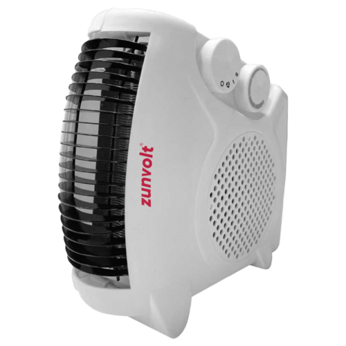 zunvolt 2000 Watts Processed Quartz Room Heater Dual Heating Setting Room Heater 2000W White (Room Heater)