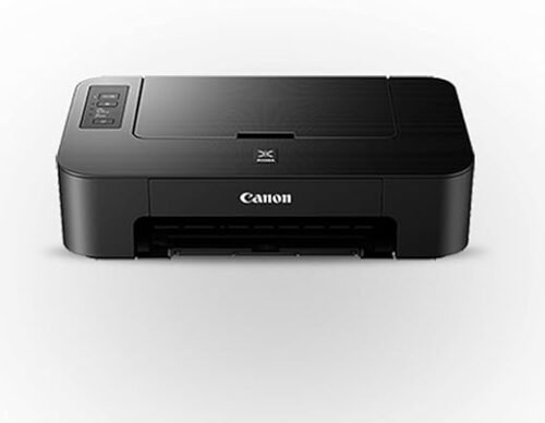 Canon Pixma TS207 Single Function Inkjet Printer with Low-Cost Cartridges Dot Count Ink End Sensor Black (Inkjet Printer)