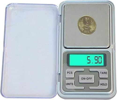 IONIX Jewellery Scale Weight Scale Digital Weight Machine weight machine for gold Electronic weighing machines for Jewellery 0.01G to 200G Small Weight Machine for Shop – Silver (Weight Scale)