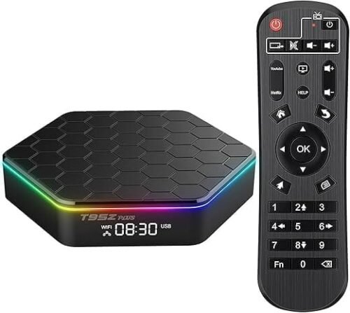 iovi T95Z Plus Android 12.0 4GB RAM 64GB ROM Dual WiFi 6 BT 5 Allwinner H618 Cinema 8K 6K Experience Android Mini PC Box (Android TV Box)