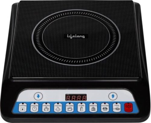 Lifelong 2000W Induction Cooktop with 7 Preset Menus (Induction Cooktop)