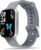 PORTRONICS Kronos Y1 Smartwatch with Bluetooth Calling 44.45mm HD Display IP67 Splash Resistant Grey Strap (Smartwatch)