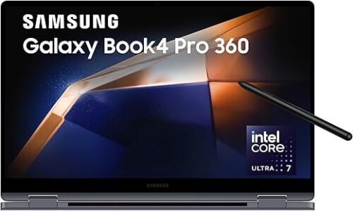 SAMSUNG Galaxy Book4 Pro Intel Core Ultra 7 Touchscreen Laptop 16GB 512GB SSD Windows 11 Home 14 inch 60 Hz WQXGA+ AMOLED Display Moonstone Gray 1.23 KG (Laptop)