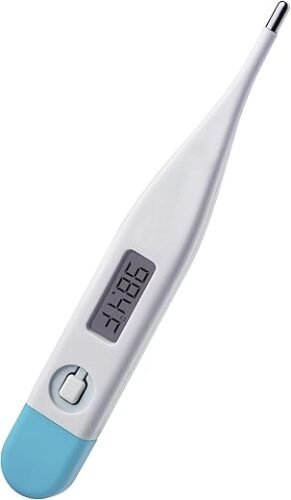 Thermomate Glass Digital Thermometer With One Touch Operation For Child And Adult (Thermometer)