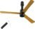 V-GUARD Insight G 5 Star 1200mm 3 Blade Copper Motor Ceiling Fan with Remote 6 Speed Setting Choco Gold Wood (Ceiling Fan)