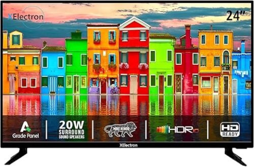 XElectron 60 cm 24 inch HD Ready TV with Bezel Less Display 2023 model (Smart TV)